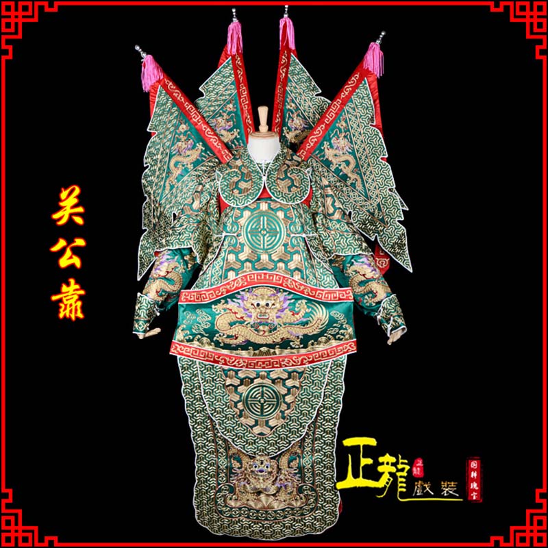 海晏武将关公靠